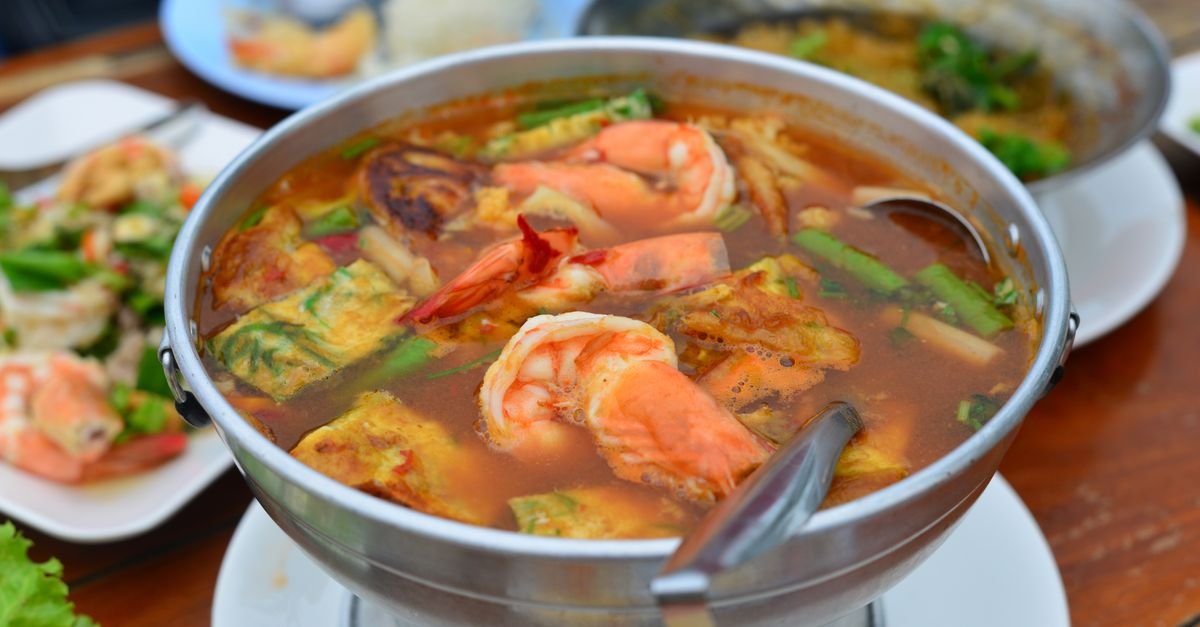 Bowl of hot soup